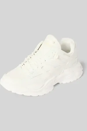 Guess Sneakersy sznurowane z detalem z logo model ‘BELLUNO LOW’