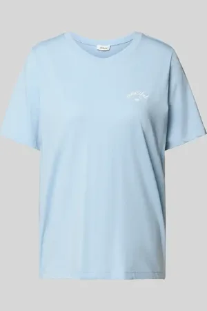 QS by s.Oliver T-shirt o kroju relaxed fit z czystej bawełny
