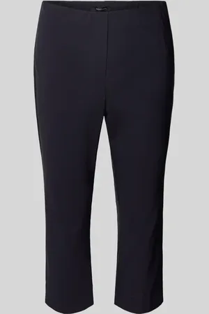 STEHMANN Spodnie capri z mieszanki wiskozy model ‘INA’