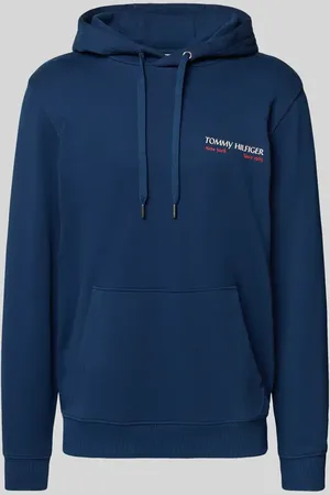 Tommy Hilfiger Bluza o kroju regular fit z kapturem i nadrukiem z motywem