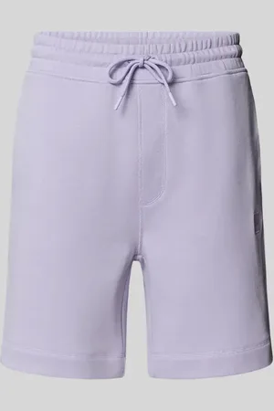 HUGO BOSS Szorty z dzianiny dresowej z wpuszczanymi kieszeniami model ‘Sewalk’
