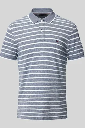 Tommy Hilfiger Koszulka polo o kroju regular fit z mieszanki bawełny i lnu