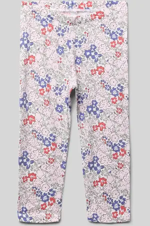 NAME IT Legginsy capri z elastycznym pasem model ‘HAILE’