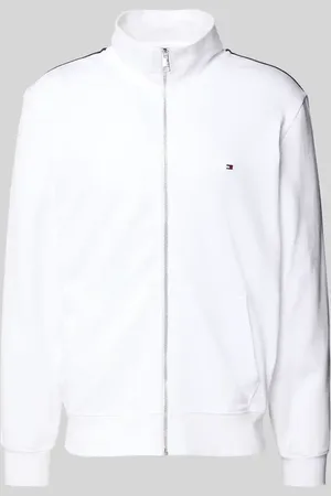 Tommy Hilfiger Bluza rozpinana o kroju regular fit z czystej bawełny