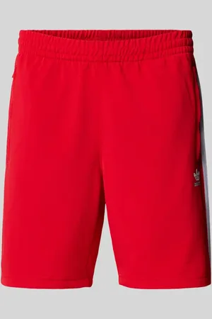 adidas Szorty z dzianiny dresowej z wyhaftowanym logo model ‘BIRD’