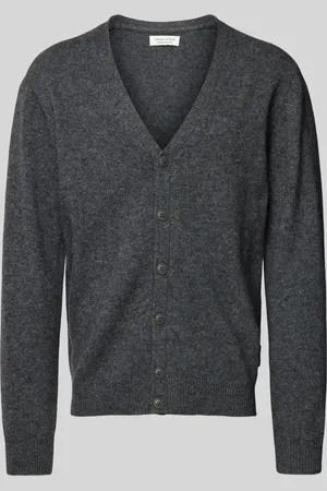Casual Friday Kurtka z dzianiny o kroju slim fit z listwą guzikową model ‘Karl’