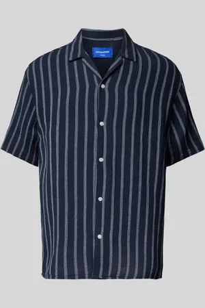 JACK & JONES Koszula casualowa o kroju relaxed fit z wykładanym kołnierzem