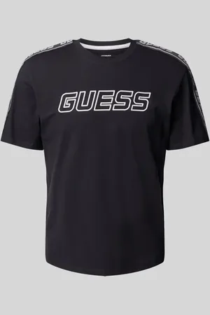 Guess T-shirt z detalem z logo