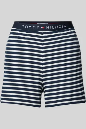 Tommy Hilfiger Spodnie od piżamy o kroju regular fit z czystej bawełny