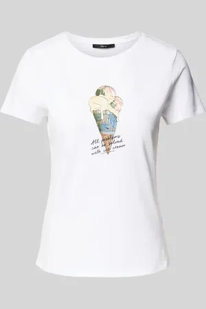 Zero T-shirt z nadrukowanym motywem