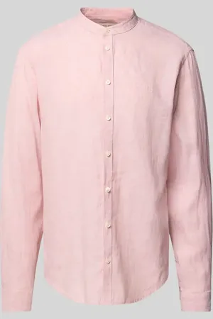 Casual Friday Koszula casualowa o kroju slim fit z lnu model ‘Anton’