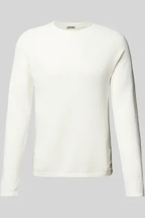 JACK & JONES Sweter z dzianiny z naszywką z logo model ‘HILL’