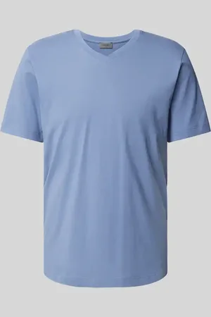 Hanro T-shirt z dekoltem w serek