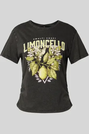 ONLY T-shirt o kroju regular fit z czystej bawełny model ‘LUCY LIFE’