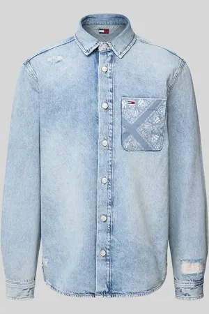 Tommy Hilfiger Koszula jeansowa o kroju regular fit z czystej bawełny