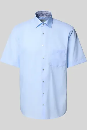 ETERNA Koszula biznesowa o kroju modern fit z listwą guzikową