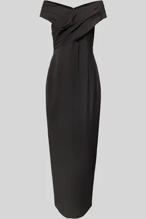 Ralph Lauren Sukienka wieczorowa z odkrytymi ramionami i szwem działowym model ‘IRENE’