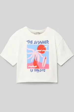 Garcia T-shirt z nadrukowanym motywem