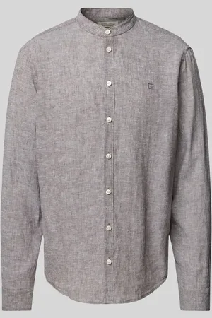 Casual Friday Koszula casualowa o kroju slim fit z lnu model ‘Anton’