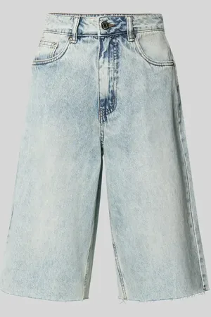 Gestuz Szorty jeansowe z wysokim stanem i 5 kieszeniami model ‘asher’