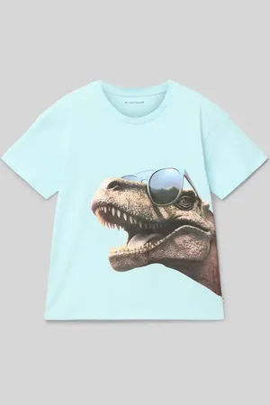 TOM TAILOR T-shirt o kroju oversized z czystej bawełny