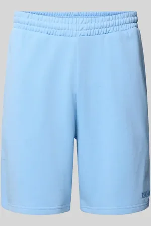 Review Szorty z dzianiny dresowej o kroju relaxed fit z wyhaftowanym logo