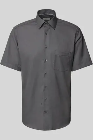 ETERNA Koszula biznesowa o kroju modern fit z listwą guzikową