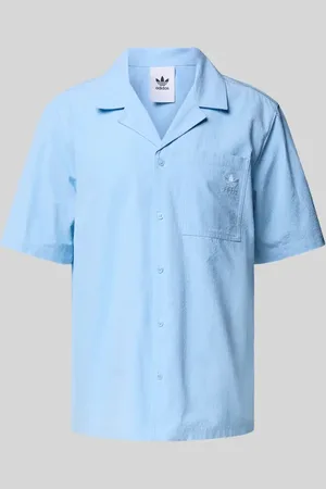 adidas Koszula casualowa o kroju regular fit z kołnierzem z połami