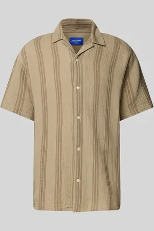 JACK & JONES Koszula casualowa o kroju relaxed fit z wykładanym kołnierzem