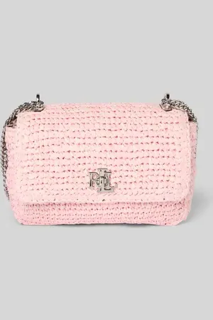 Ralph Lauren Torba na ramię z efektem plecionki model ‘SOPHEE’