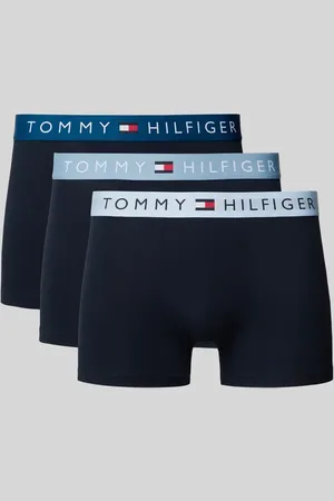 Tommy Hilfiger Obcisłe bokserki o kroju slim fit z tasiemką z logo w talii