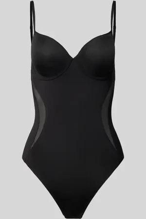HUGO BOSS Body z zapięciem na haftkę