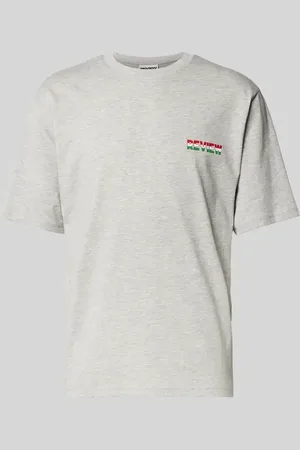 Review T-shirt z nadrukiem z logo