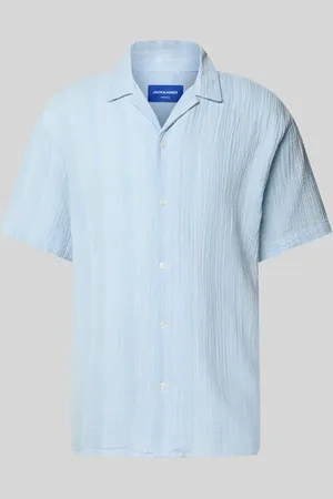 JACK & JONES Koszula casualowa o kroju relaxed fit z wykładanym kołnierzem