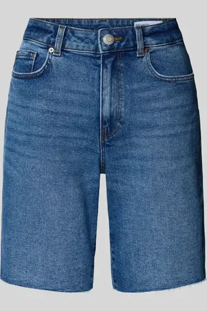VERO MODA Szorty jeansowe o kroju regular fit z mieszanki bawełny model ‘CLEO’