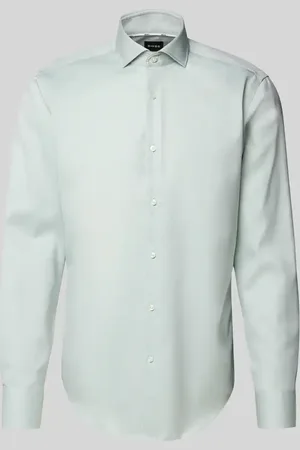 HUGO BOSS Koszula biznesowa o kroju regular fit z kołnierzykiem typu kent model ‘Joe’