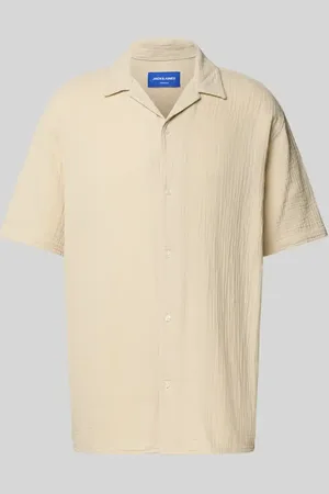 JACK & JONES Koszula casualowa o kroju relaxed fit z wykładanym kołnierzem