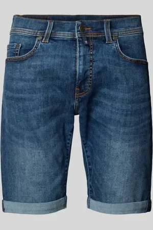 Pierre Cardin Szorty jeansowe z wpuszczanymi kieszeniami model ‘Sisteron’