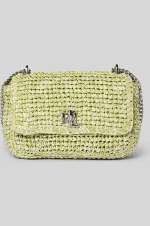 Ralph Lauren Torba na ramię z efektem plecionki model ‘SOPHEE’