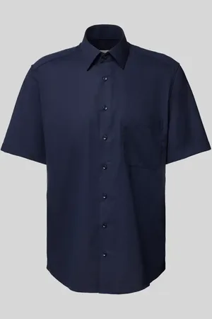 ETERNA Koszula biznesowa o kroju comfort fit z kołnierzykiem typu kent