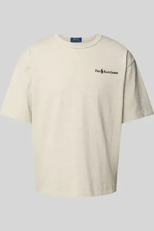 Ralph Lauren T-shirt o luźnym kroju z czystej bawełny