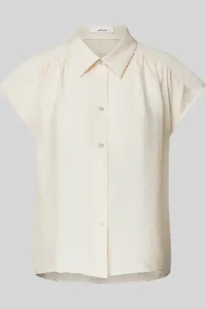 Opus Bluzka o kroju regular fit z lyocellu model ‘Fairi’
