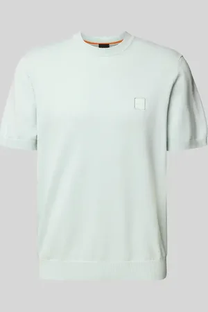 HUGO BOSS T-shirt z naszywką z logo model ‘Kanache’