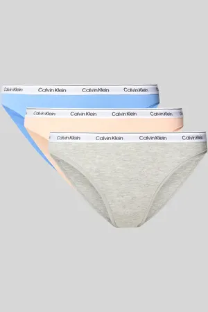 Calvin Klein Slipy z elastycznym paskiem z logo w zestawie 3 szt.