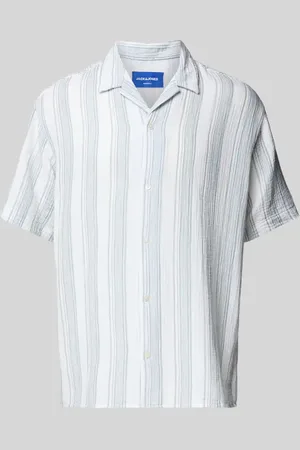 JACK & JONES Koszula casualowa o kroju relaxed fit z wykładanym kołnierzem