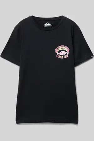 Quiksilver T-shirt z nadrukiem z motywem model ‘TIMES UP’
