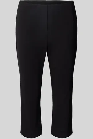 STEHMANN Spodnie capri z mieszanki wiskozy model ‘INA’