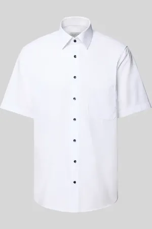 ETERNA Koszula biznesowa o kroju comfort fit z kołnierzykiem typu kent