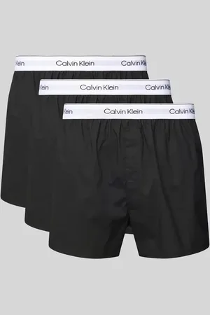 Calvin Klein Bokserki z elastycznym paskiem z logo w zestawie 3 szt.