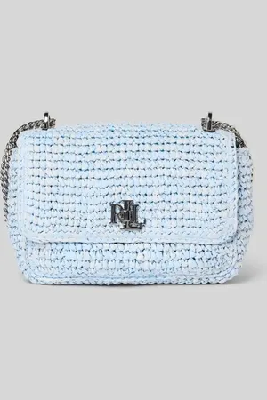 Ralph Lauren Torba na ramię z efektem plecionki model ‘SOPHEE’